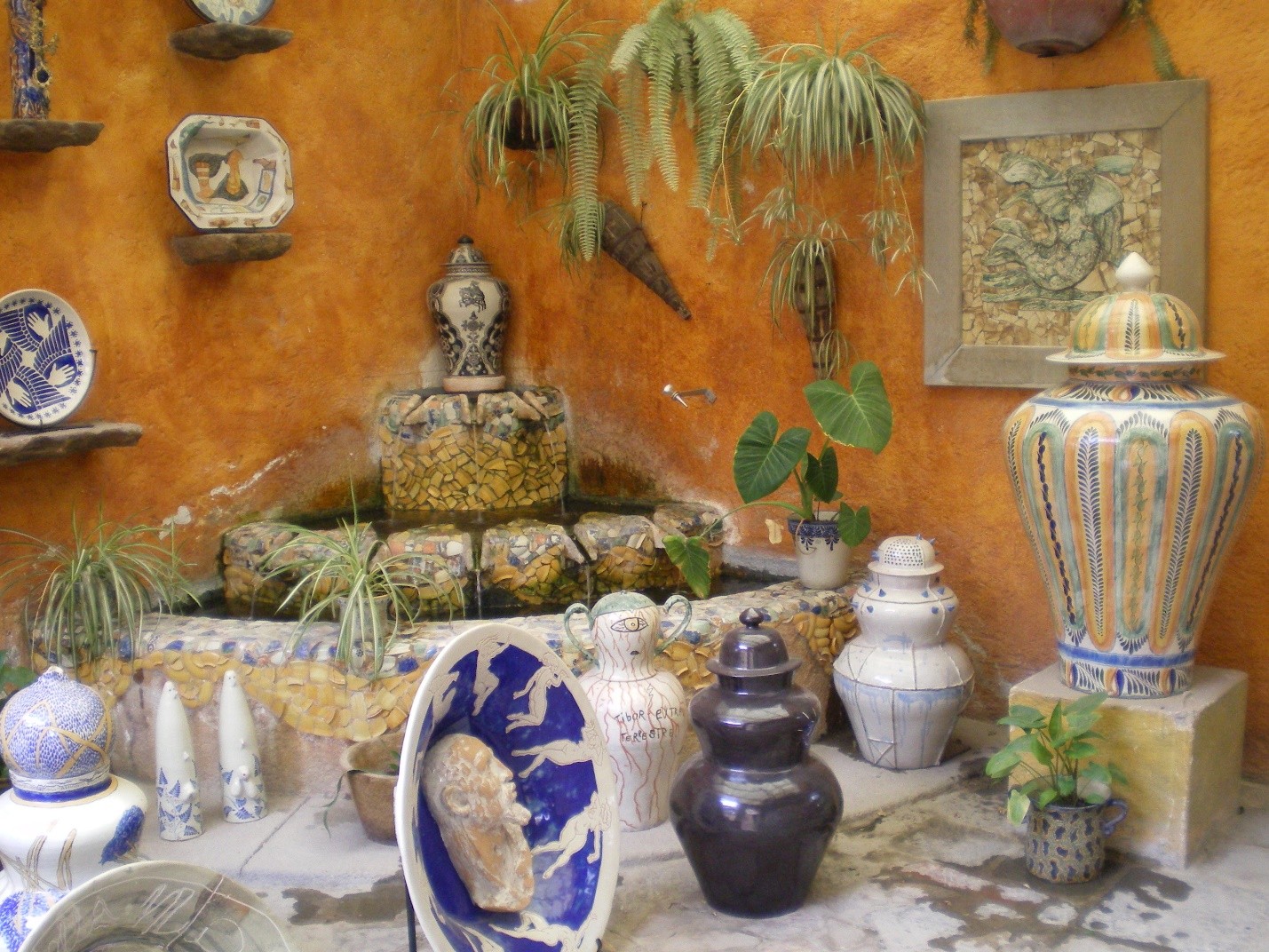 Ornamental Talavera Pottery